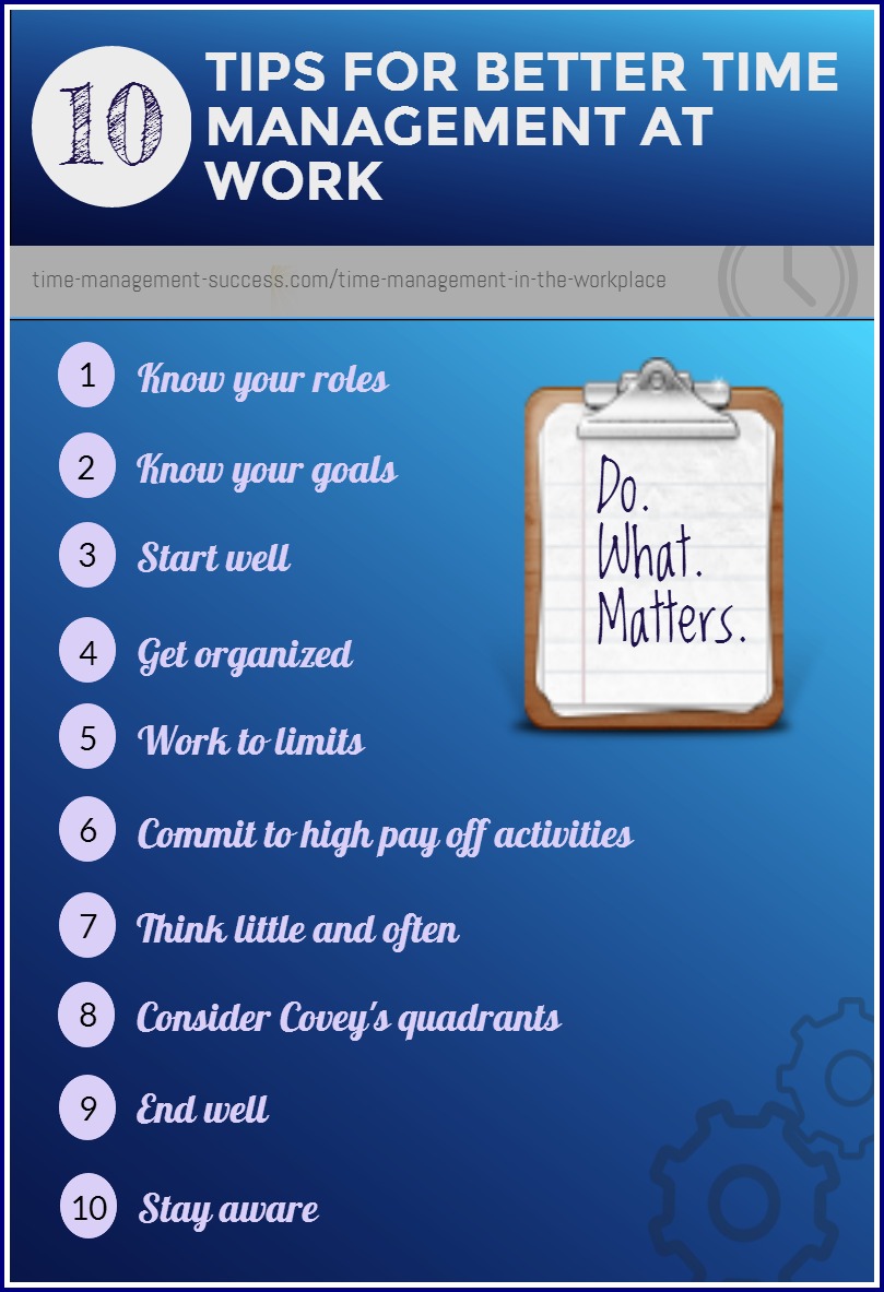time management for workplace Because of this, time management has come into vogue valuable commodity in the workplace, so it's important to help employees manage it. time management for workplace Because of this, time management has come into vogue valuable commodity in the workplace, so it's important to help employees manage it.