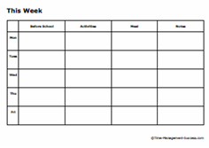 Free Printable Weekly Planners For Work And Home